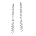 18 Karat Luminus White Gold Earring With Vs-Gh Diamonds