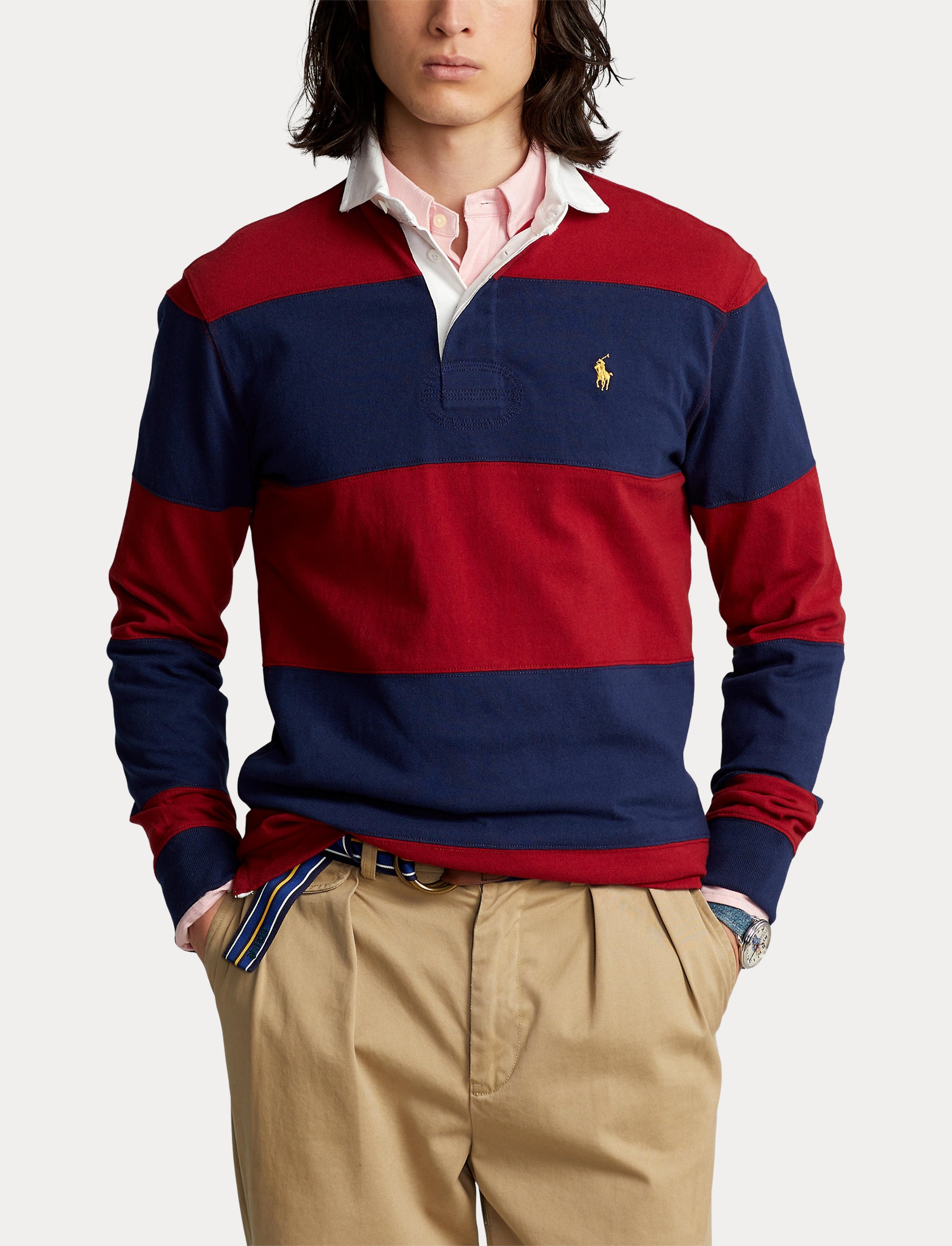 Polo Ralph Lauren Rugby Top Navy/Red – 