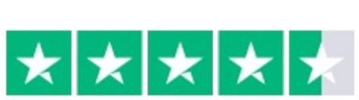 4.7 stars on Trustpilot