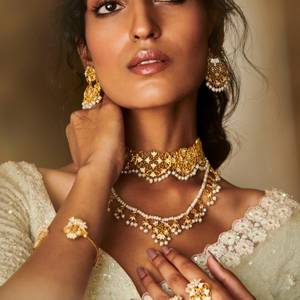 delicate indian jewellery