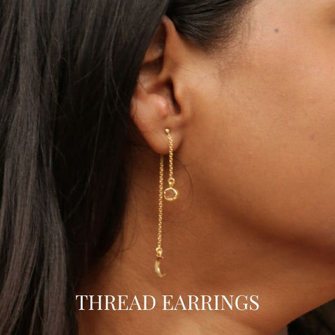 Thread Earrings