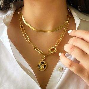 layered zodiac necklace