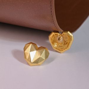 heart shaped stud earrings