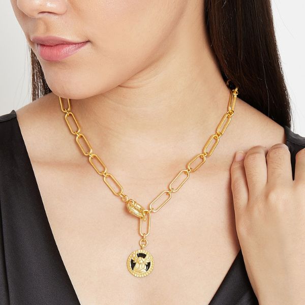 linked zodiac necklace for virgos