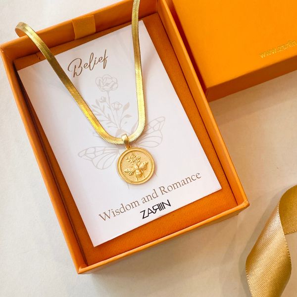 meaningful coin necklaces for secret santa gifting