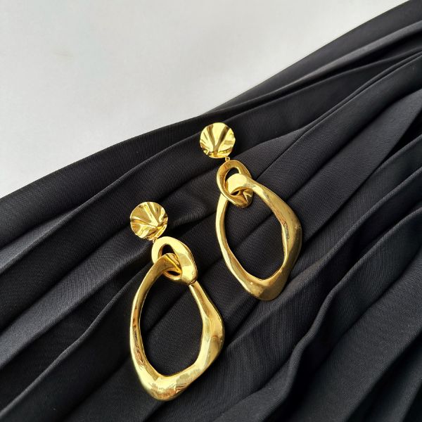 link earrings for modern bridesmaids
