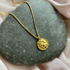gold plated birthstone necklaces
