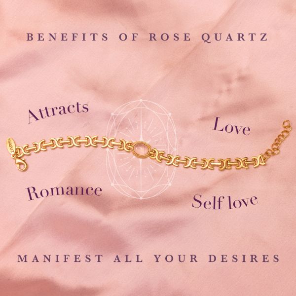 rose quartz healing bracelet