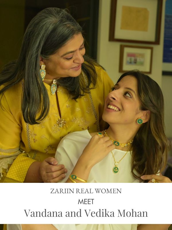 zariin real women vedika and vandana mohan