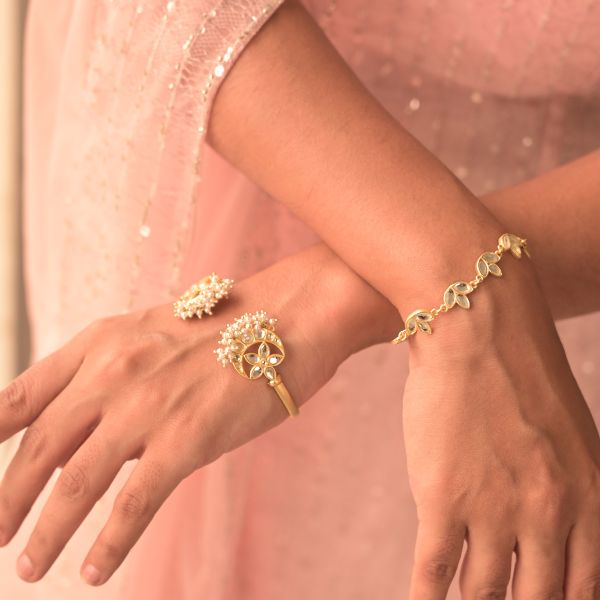 delicate indian jewelry for bridesmaids