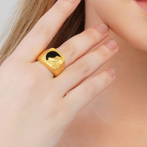 leo unisex ring