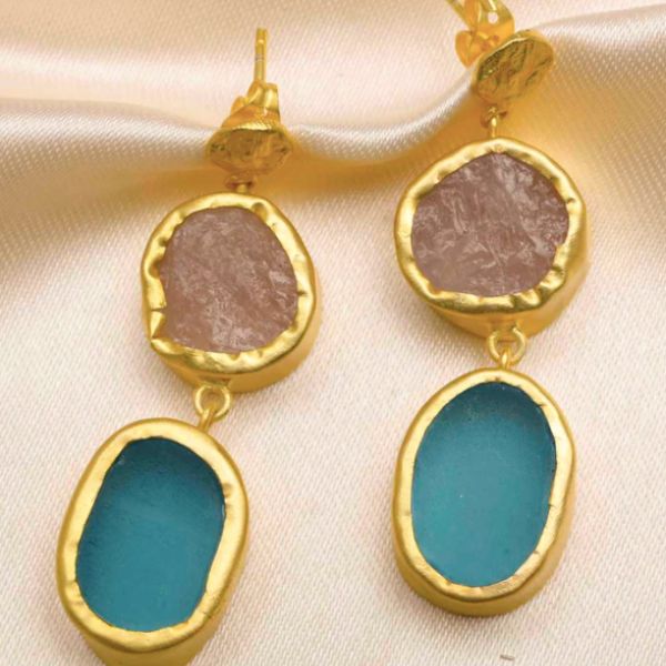 gemstone earrings care