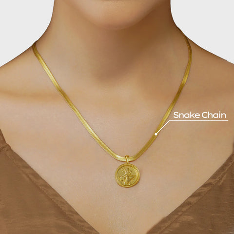 coin necklace for women