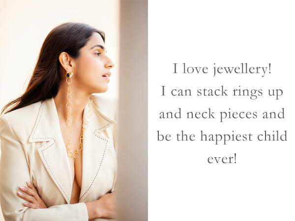 Gopalika Virmani's love for jewellery