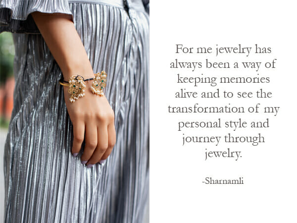 sharnamli on what jewelry means to her