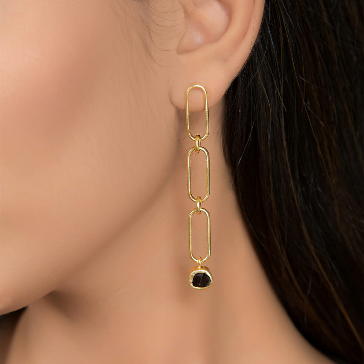 Baker Gold Hoops For Women. Shop gold earrings online! | Online earrings,  Women's earrings, Gold hoops