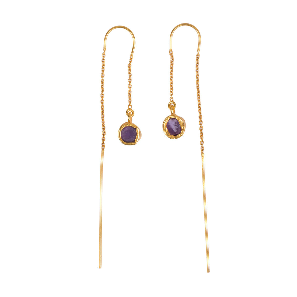 Buy Pearl embellished needle thread earrings by MNSH at Aashni and Co