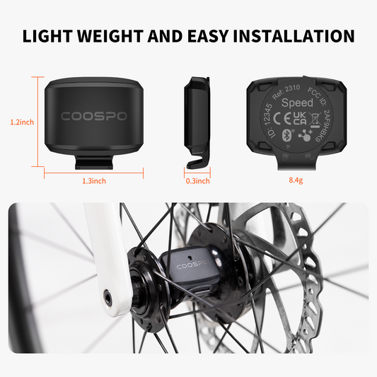 Sensor Cadencia/Velocidad COOSPO BK467 - ANT+/Bluetooth – DOPE WALIO