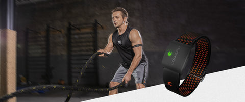 Coospo armband heart rate monitor