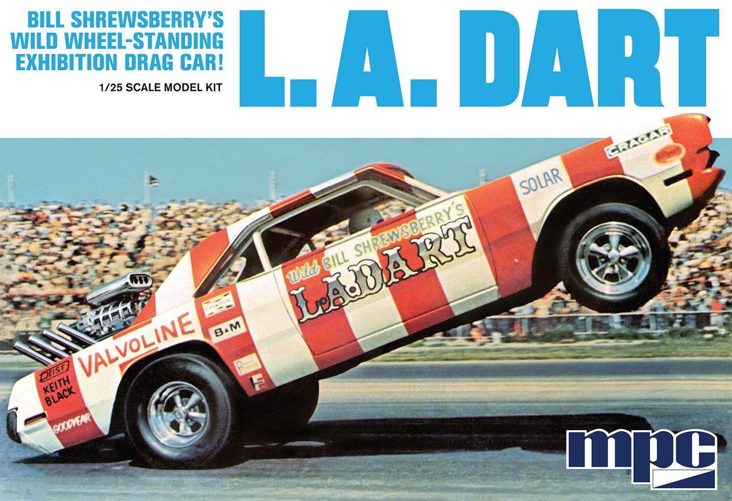 1/25 MPC L.A. Dart Wheelstander 974