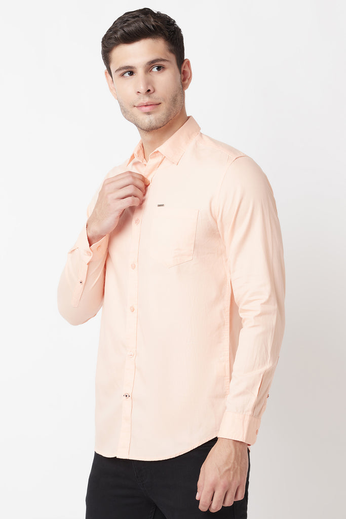 light peach color shirt