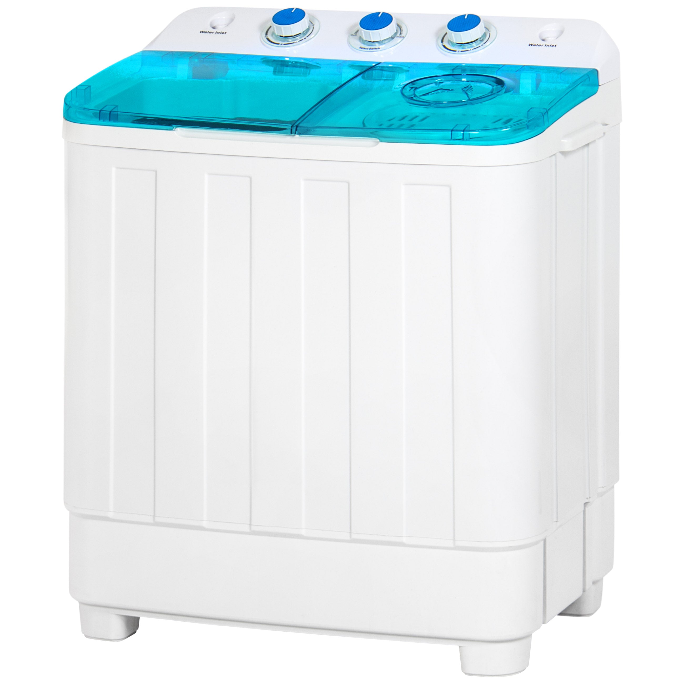 Portable Mini Washing Machine W Spin Dry Cycle 18lb Capacity