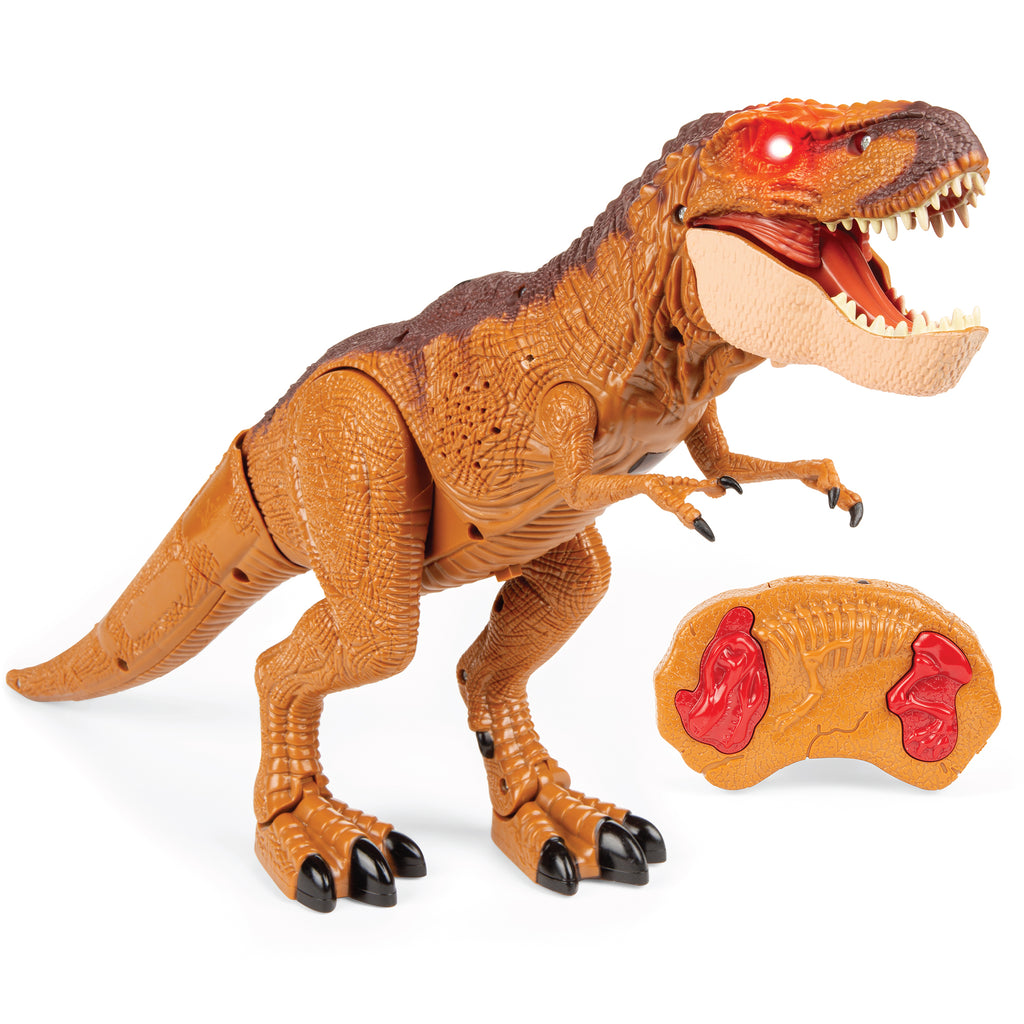 walking and roaring t rex dinosaur toy