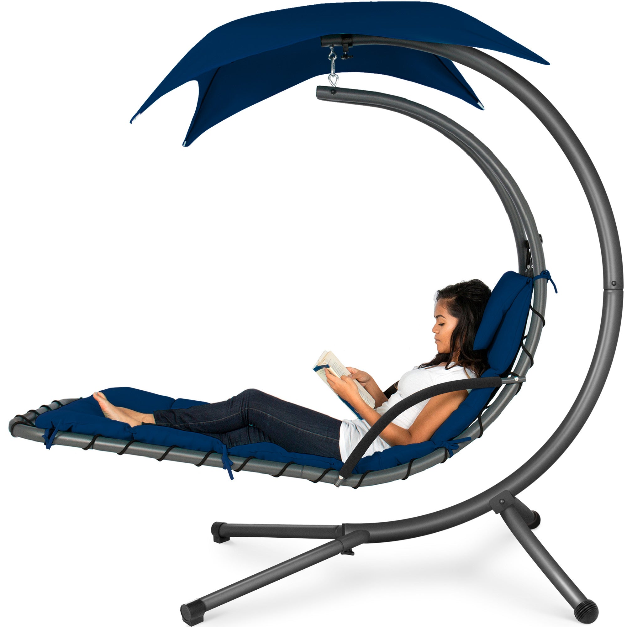 Image of Hanging Curved Chaise Lounge