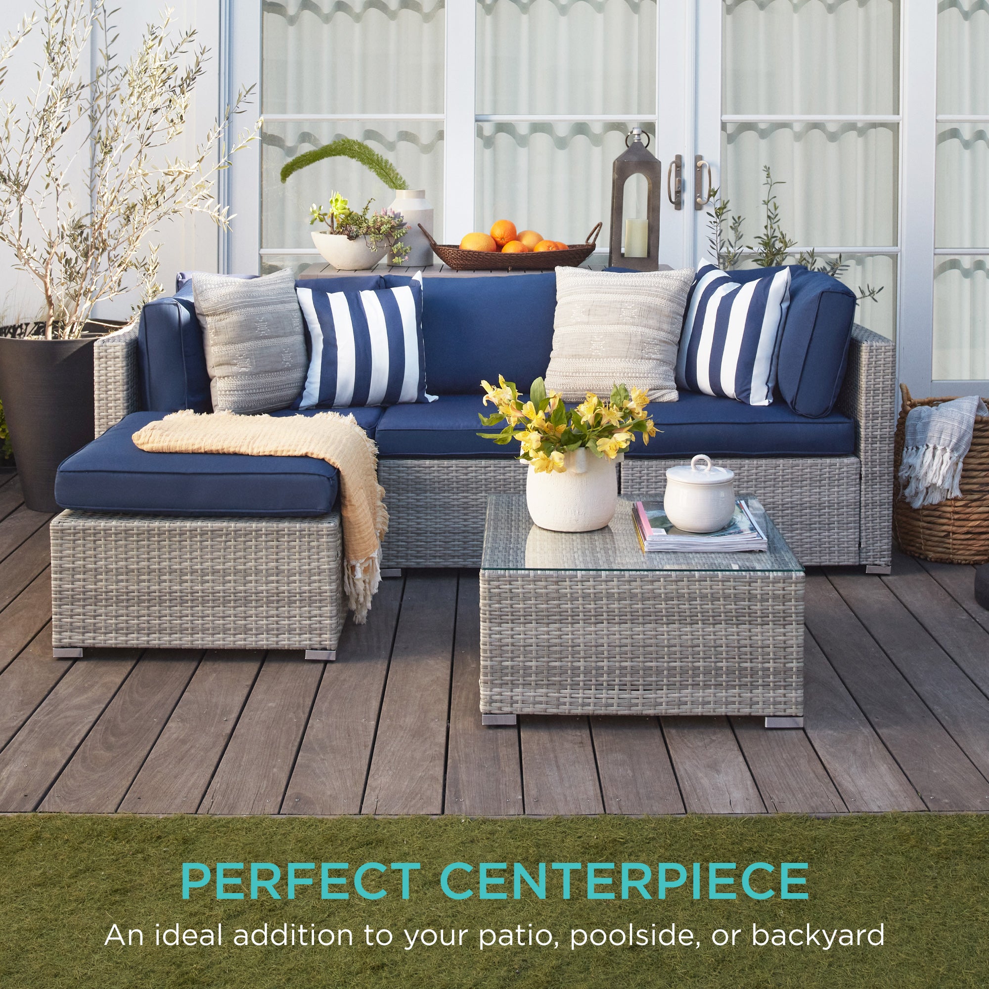 best choice products 5 piece patio set