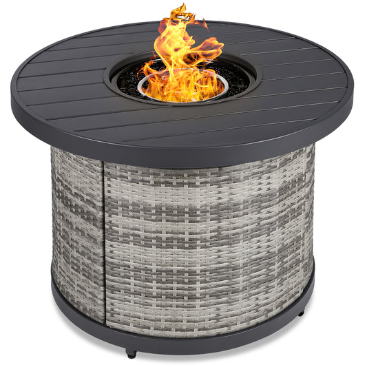 Engine Block fire pit table