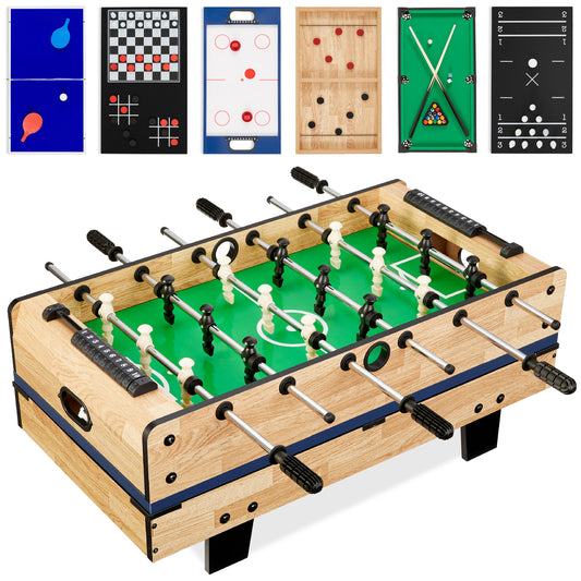 10-in-1 Multi Combo Game Table Set for Home