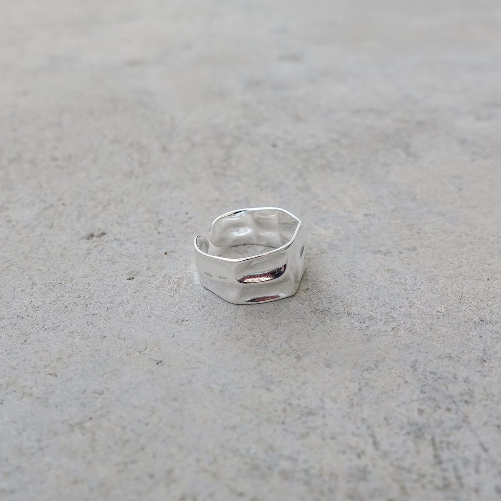 s925 Glossy wide Ring｜【menco】公式オンラインストア | menco