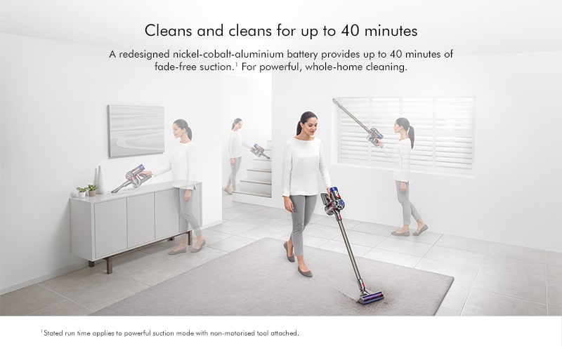 Dyson V8 Animal with up to 40 minutes runtime