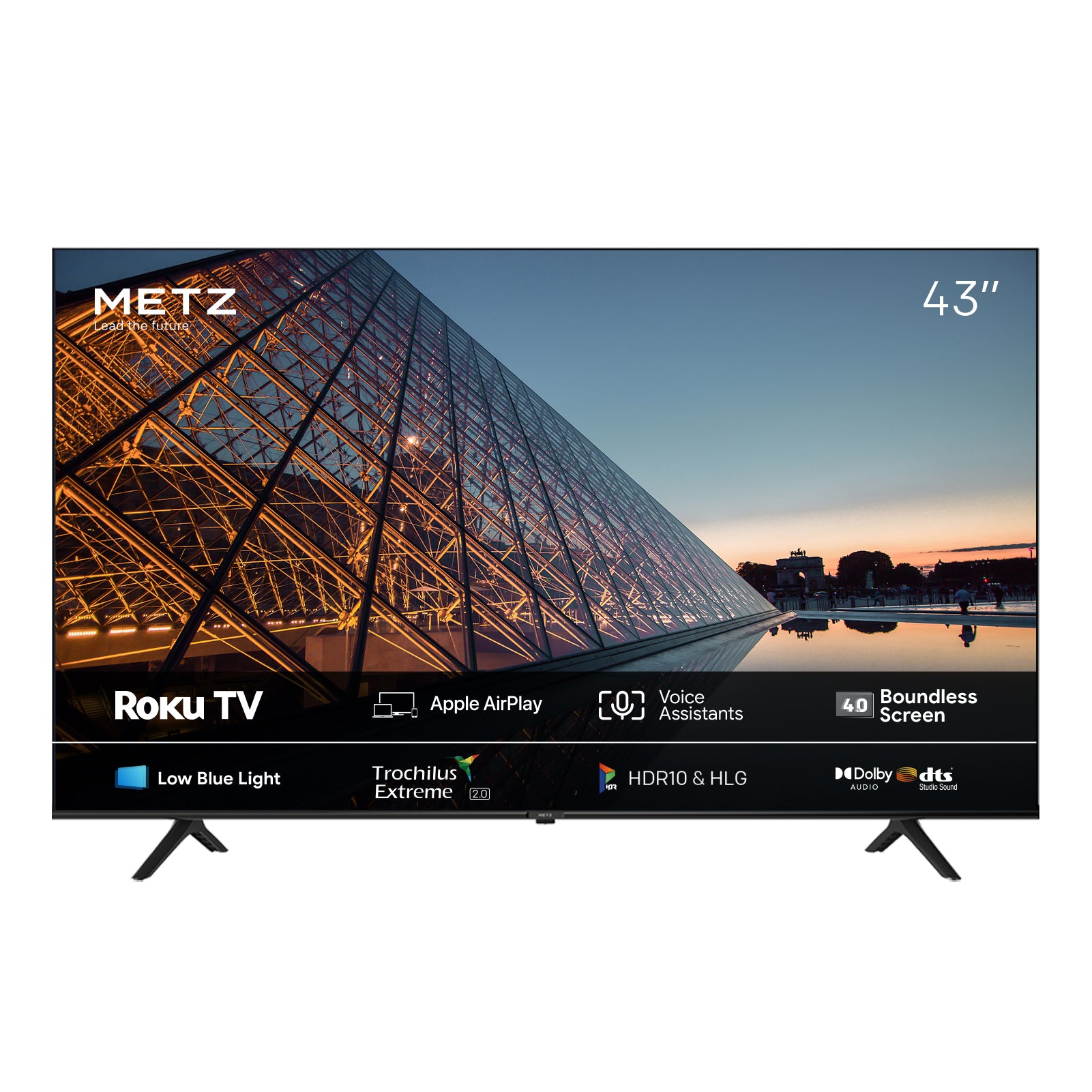 Image of Metz 43MRD6000ZUK 43 Inch DLED 4K UHD HDR Smart TV 2023