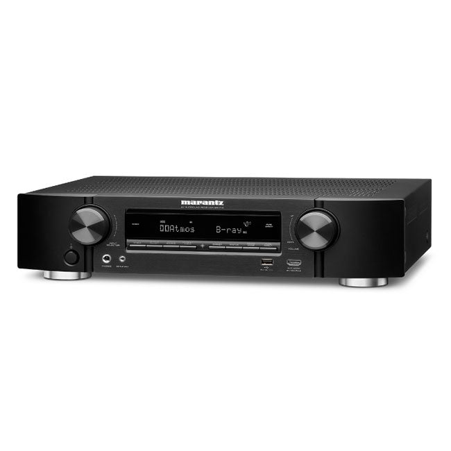 Marantz NR1710 Slim 7.2Ch 4k Ultra HD AV Receiver with HEOS Built-in Black