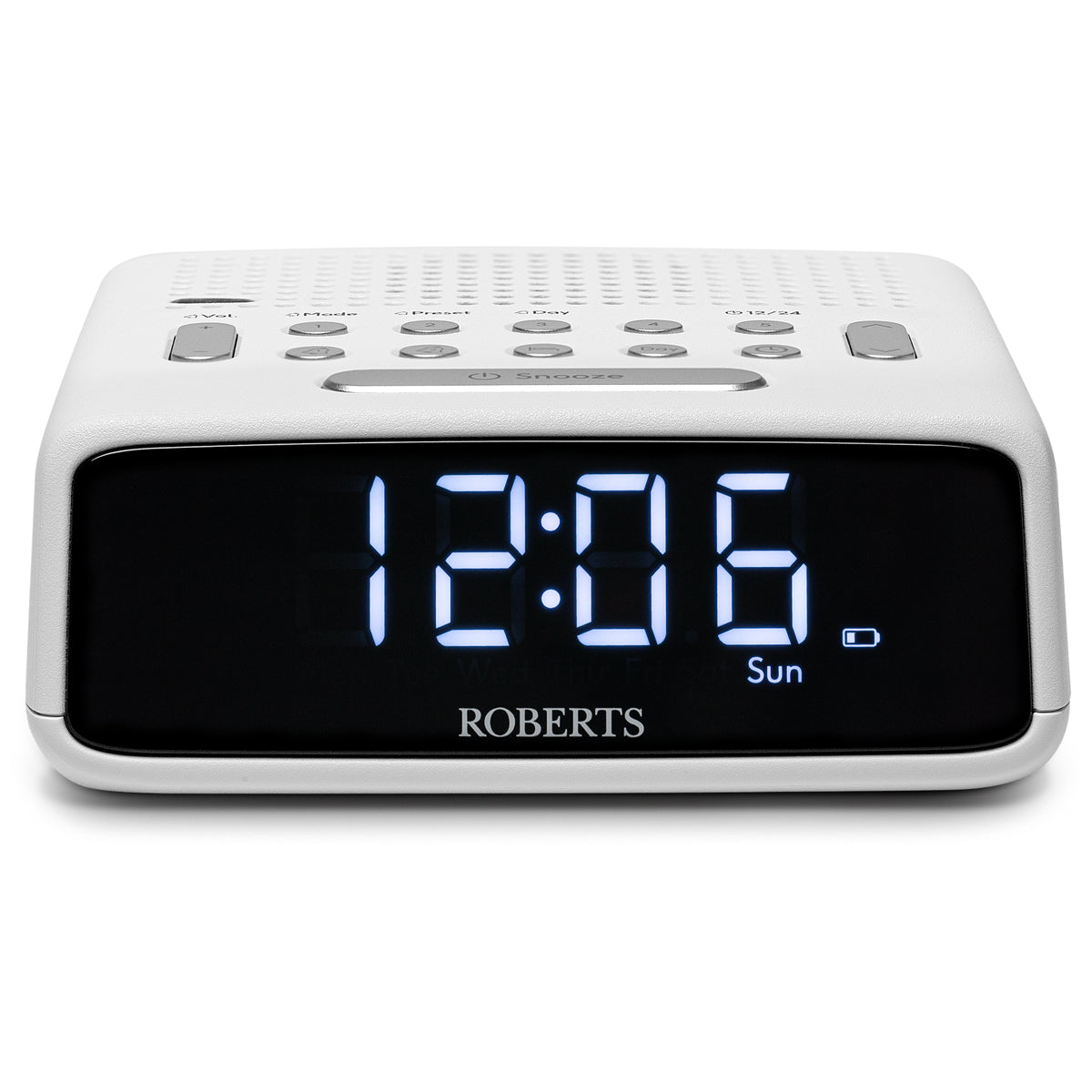 Image of Roberts Ortus FM Alarm Clock Radio White