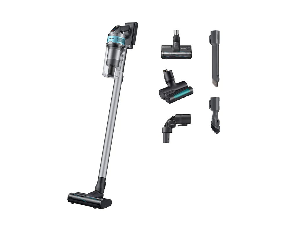 Image of Samsung VS20T7536T5EU Jet 75 Complete Cordless Vacuum Cleaner Silver