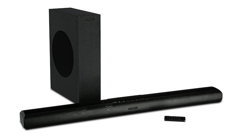 Image of Wharfedale Vista 200s Soundbar with Subwoofer in Black