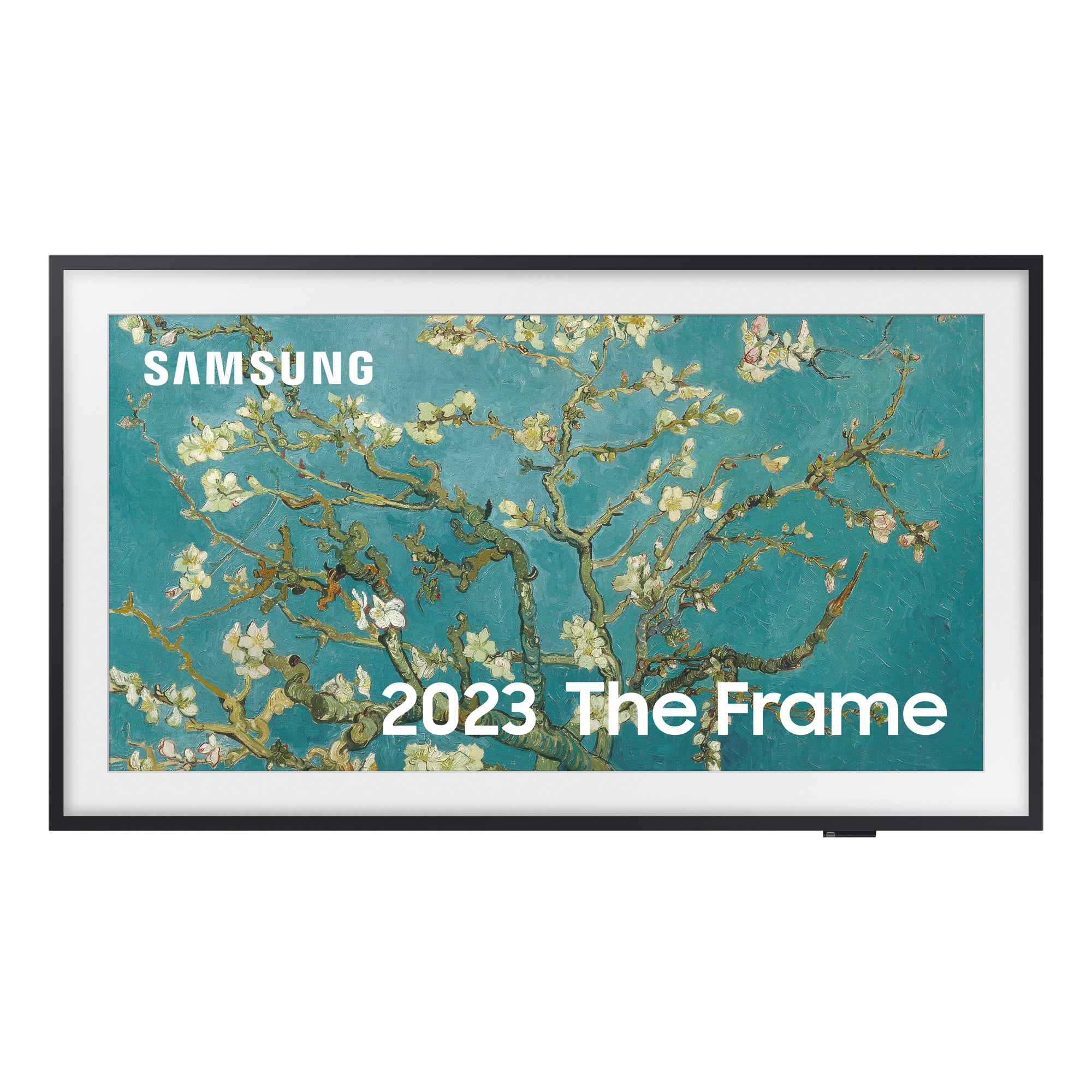 Image of 32" SAMSUNG The Frame Art Mode QE32LS03CBUXXU Smart Full HD HDR QLED TV with Bixby & Alexa, Black