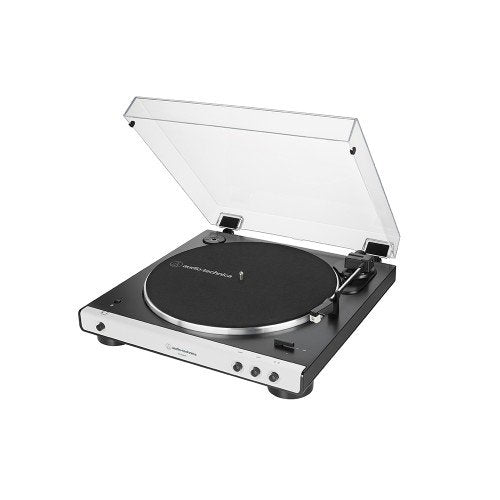 Image of Audio Technica ATLP60XBT Fully Automatic Bluetooth Wireless Belt-Drive Stereo Turntable in White