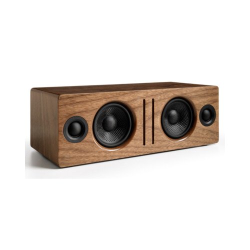 Image of Audioengine B2 Wireless Bluetooth Speaker System Walnut