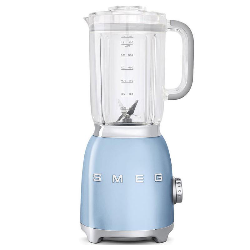 Image of SMEG BLF01PBUK Blender 50s Retro Style Pastel Blue