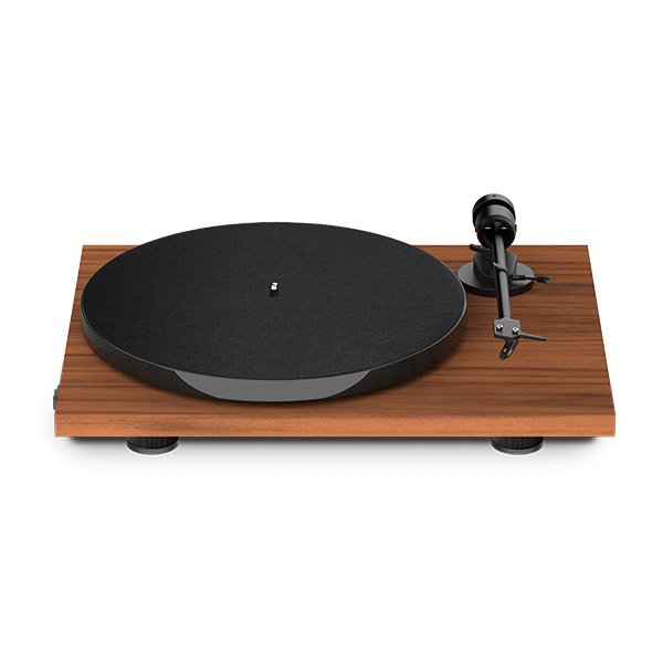 Image of Pro-Ject Audio Systems E1 Plug and Play Turntable with Built in Phono Stage Walnut