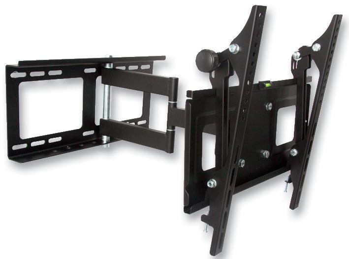 Image of LMount LMT404FM Slim Full Motion LCD Wall Bracket for 23 inch to 42 inch Televisions
