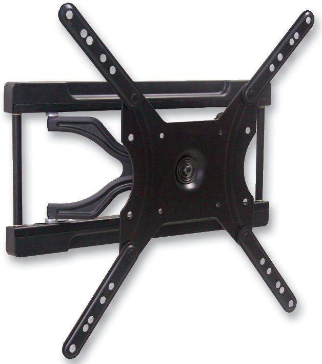 Image of LMount LMT404SSFM Slim Full Motion LCD TV Bracket for 23 inch to 42 inch Televisions