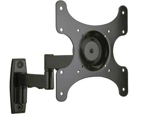 Image of SANUS MF215-B2 Full-Motion Wall Mount for 13" - 39" flat-panel TVs — extends 15" Black