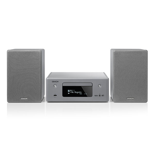 Image of Denon CEOL N11 DAB DAB+ HiFi System with SCN10 Speakers Bundle Grey