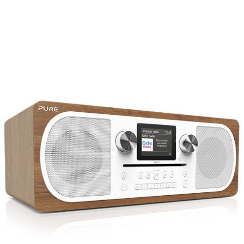 Image of PURE Evoke C-F6 Stereo DAB/DAB+ Internet & FM Radio with CD/Bluetooth In Walnut