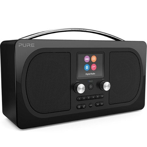 Image of PURE Evoke H6 Prestige Edition DAB/DAB+ & FM Radio with Bluetooth - Black