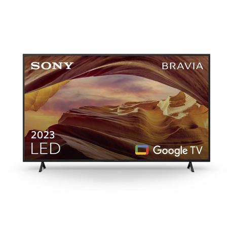 Image of 55" SONY BRAVIA KD-55X75WLU Smart 4K Ultra HD HDR LED TV with Google TV & Assistant, Silver/Grey
